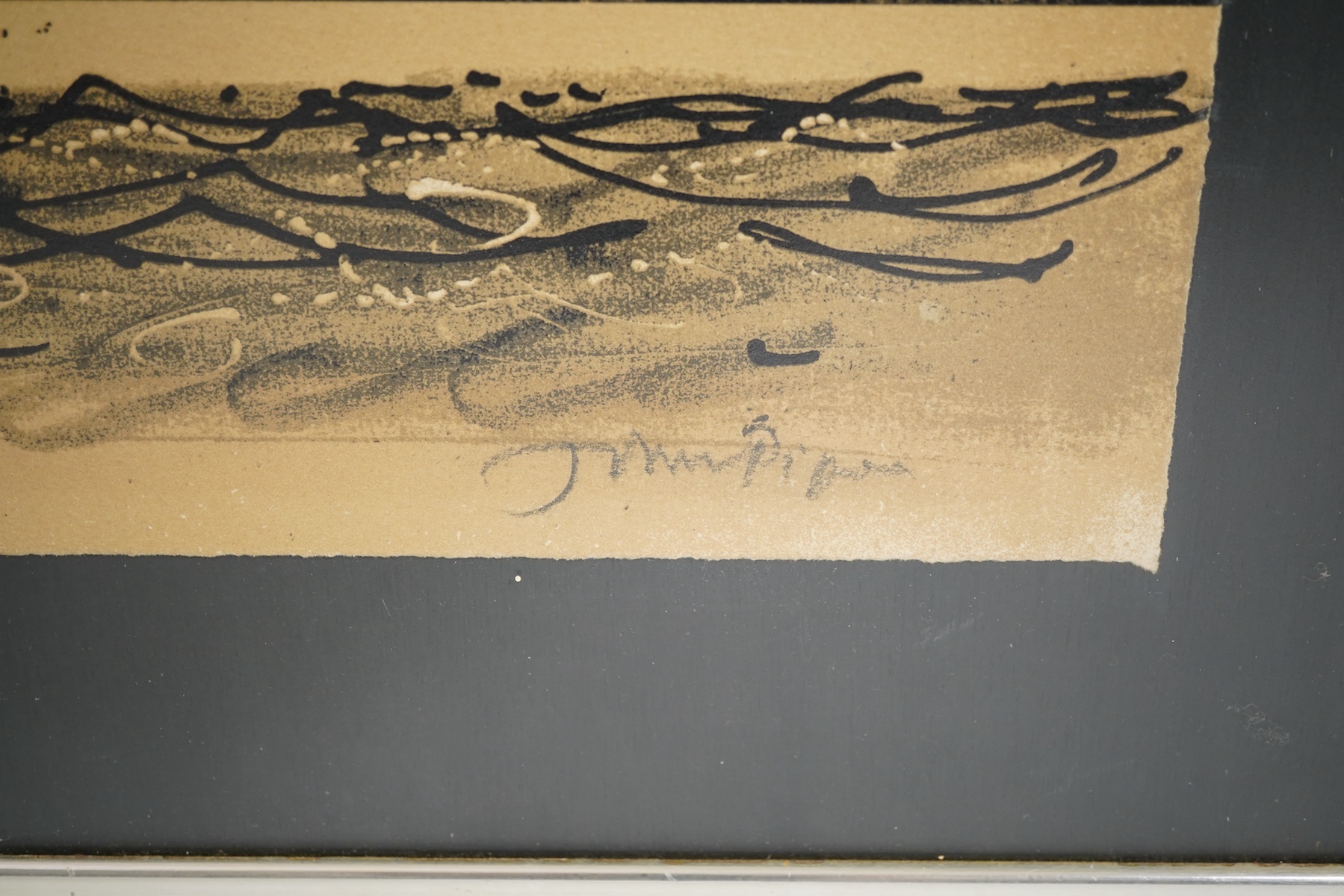 John Piper OM, CH, 1903-1992, 'Death in Venice (side panel left)'